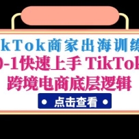 TikTok�̼ҳ���ѵ��Ӫ��0-1�������� TikTok�羳���̵ײ��߼�