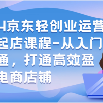 2024�����ᴴҵ��Ӫʵ�����γ�-�����ŵ���ͨ����ͨ��Чӯ���ĵ��̵���