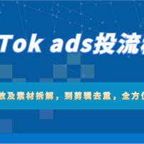 TikTok adsͶ���ؼ�����adsͶ�ż��زĲ�⣬������ȥ�أ�ȫ��λ���ڼ���