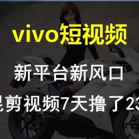 �����򴴸�Ȧ�����¼���������VIVO����Ƶ��Ŀÿ������׬1w+��AIȥ�ش����