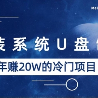 ϵͳ��װU����������׬20W������������Ŀ