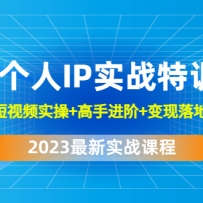 2023����IPʵս��ѵ������׼��+����Ƶʵ��+���ֽ���+�������+����+����